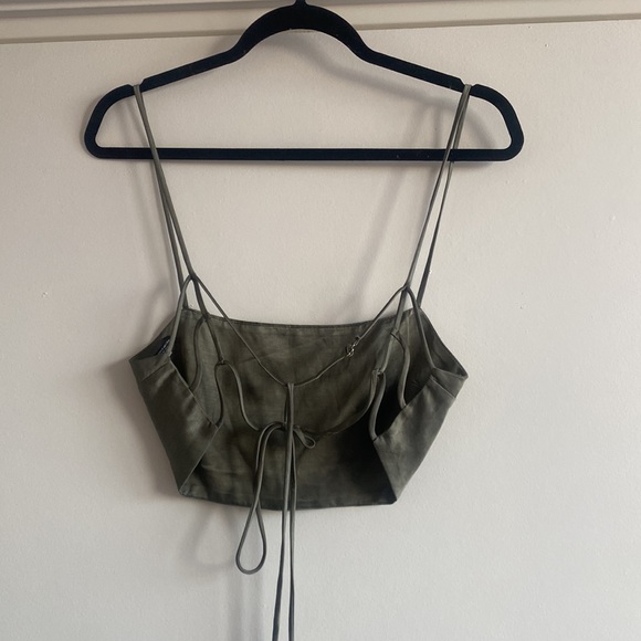 zara silk top - Picture 2 of 3